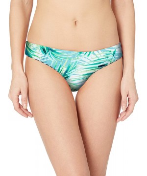 Women's Sanitas Reversible Bottom - White Palms/Bay Stripe - CQ18ETWQD4R $53.96-Tankinis