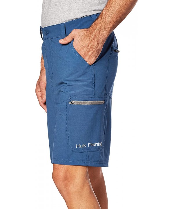 Next Level 10.5" Men's Shorts | Premium Quick Dry Shorts With Adjustable Waistband and Sun Protection - Dark Blue - C71820XZ0...