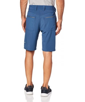 Next Level 10.5" Men's Shorts | Premium Quick Dry Shorts With Adjustable Waistband and Sun Protection - Dark Blue - C71820XZ0...