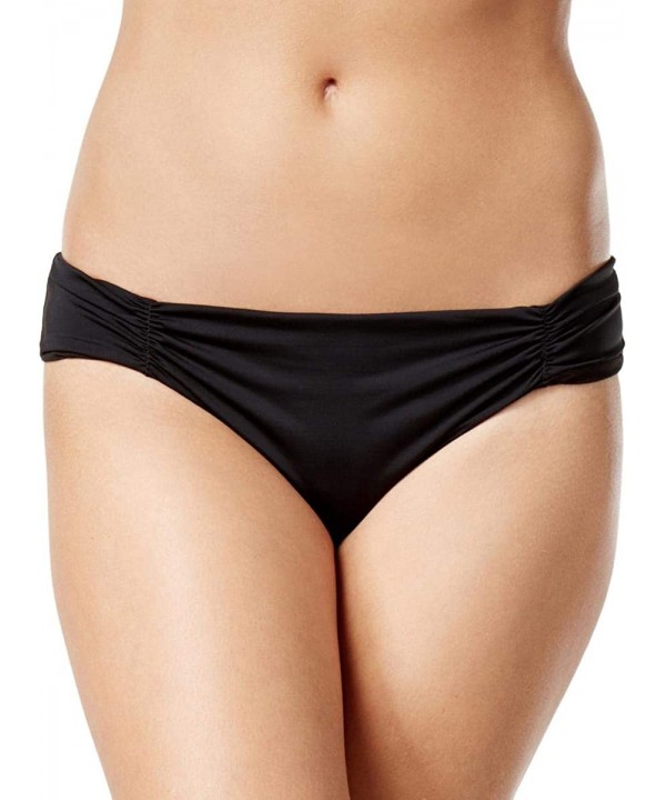 Tab-Side Cheeky Bikini Bottoms (Black -Small) - C1182XSCUOL $19.69-Tankinis