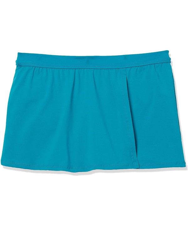 Women's Skirted Bottom - Blue - CQ195LZ9QK8 $18.57-Bottoms