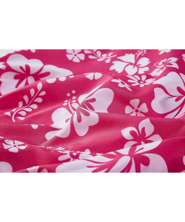 Women's Floral Boardshort - Pink - CB185K5W2R0 $15.12-Board Shorts