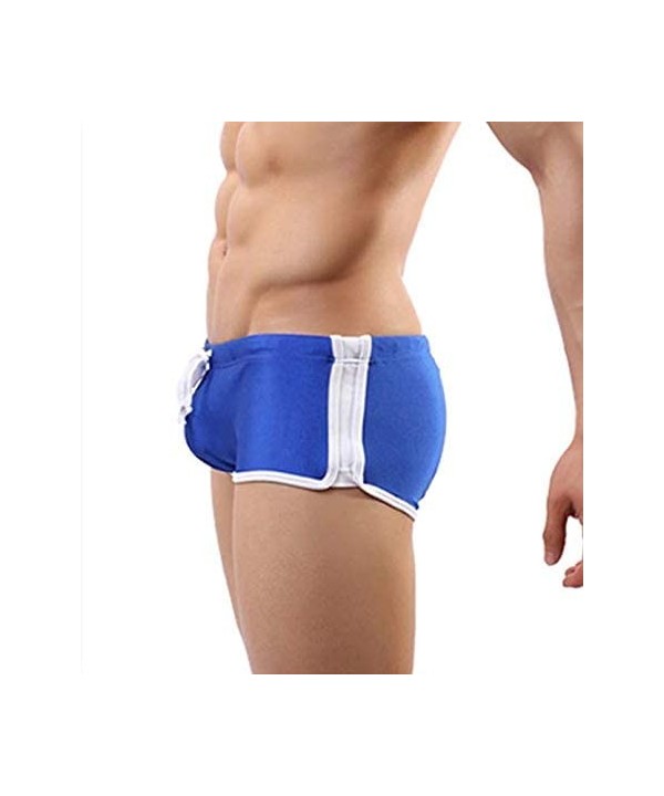 Men Swim Briefs Swim Trunks Quick Dry Square Leg Boxer Brief Swimwear Shorts Nylon Swimming Trunks Surf Board for Men - Blue ...