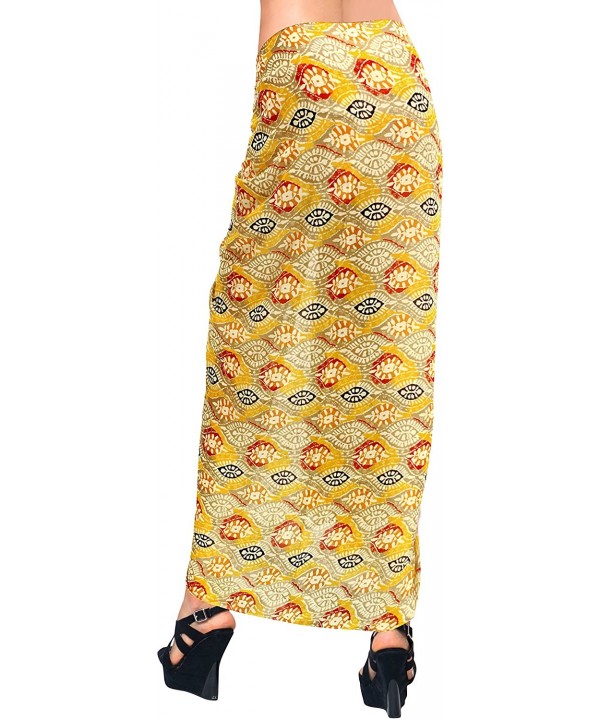 Women's Hawaii Sarongs for Women Plus Size Beach Wrap Skirt Full Long D - Multicolor_f32 - CA184T7C6UA $12.70-Cover-Ups