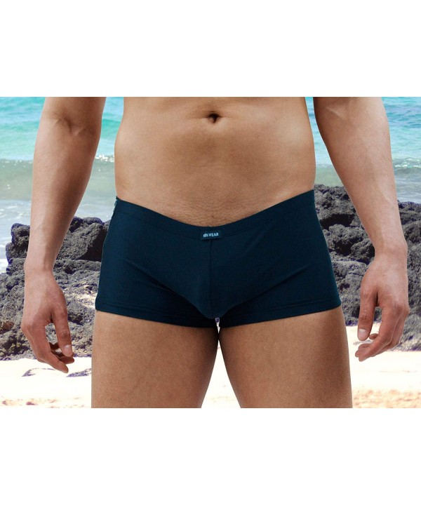 Sexy Men' Side Zip Swimsuit- Sexy Mens Swimwear - Black - CQ11KK6BBDB $18.22-Briefs