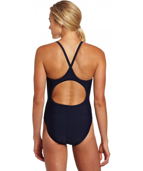 Sport Women's Solid Diamondback Swimsuit - Navy Ii - CN112840XSH $37.76-Racing