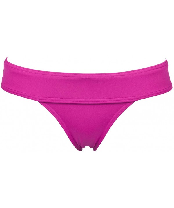 Swimsuit Women's Desire Bikini Brief Bottoms - Fresia Rose - C718CL37T2U $17.52-Tankinis