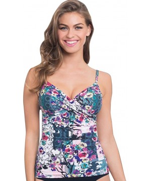 Fuji Lingerie Tankini Top - CN12BZ7L2MX $33.80-Tops