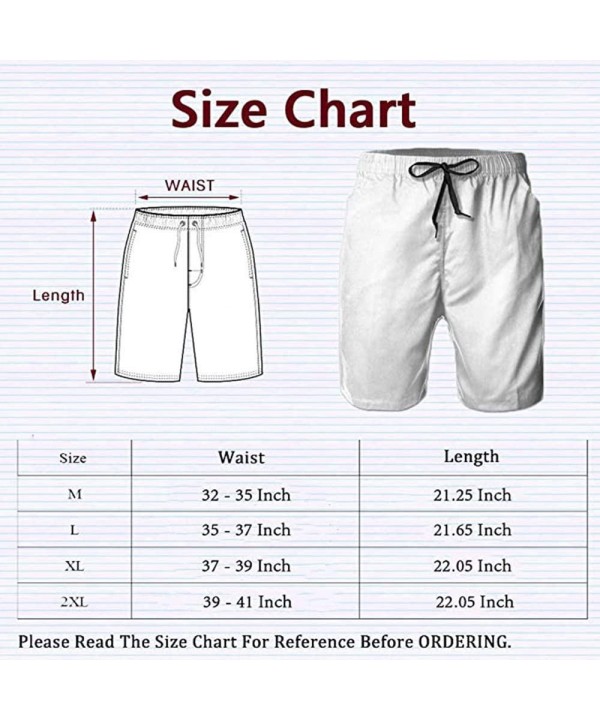 Tennis Ball and Racket Beach Board Shorts Quick Dry Drawstring Swim Trunks - Funny Goat Head Repeat - CZ19C5R0LHD $16.72-Boar...