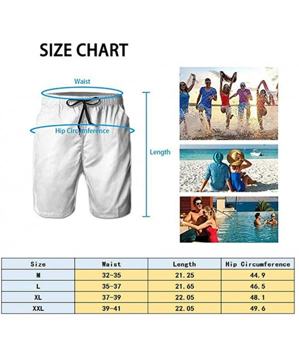 Men Cool Half Pants Beach Shorts Quick Dry Swim Trunks - Nostalgic Strong Man Tattoos - Barbados Flag - C718WW2H9DR $19.44-Bo...