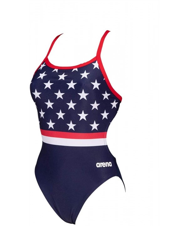 Women's Challenge Back MaxLife One Piece Athletic Training Swimsuit - Official Usa Swimming National Team - CD18UNUGL0T $34.2...