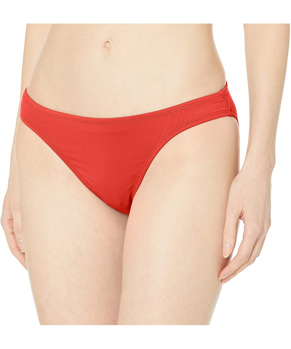 Women's Americana Moderate Coverage Bikini Bottom Swimsuit - Paprika - CZ18724U8SK $44.93-Tankinis