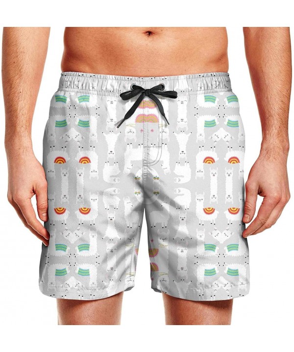 Mens Quick Dry Beach Shorts Swim Trunks Core Board Shorts - White-126 - C8199MZNW45 $34.64-Board Shorts