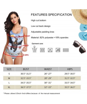 Women's One Piece Swimsuits Low Back Bikini Bathing Suits Sexy Backless How to Train Your Dragon Toothless Swimwear 1 - CJ197...