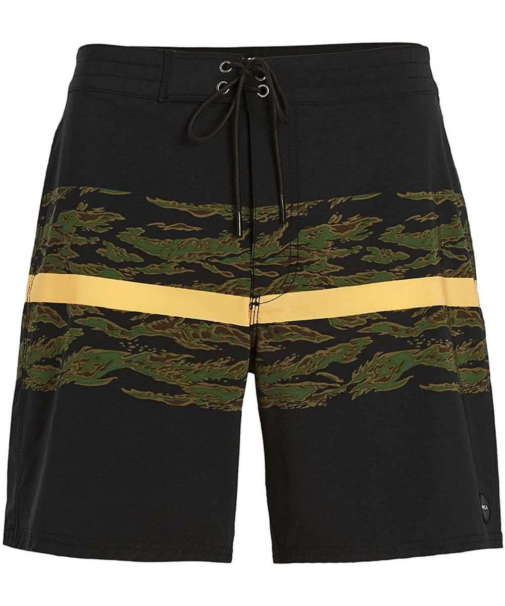 Men's Westport Swim Trunks - Black - CA18U8XZIRS $22.96-Board Shorts