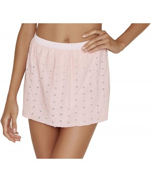 Women's Summer Skirt Swim Bottom - Rosewater Eyelet - CV18RGDE08T $33.48-Tankinis