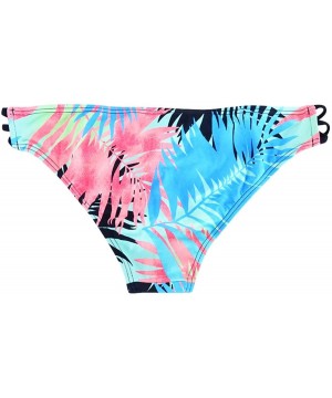 Women's Stunner Strappy Hipster Bikini Bottom - Multi Print - CM182H80LSW $15.02-Tankinis