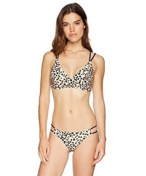 Women's Swimwear Trina Thin Double Strap Bikini Bottom - Leopard Print - C6187LLY73G $20.30-Bottoms