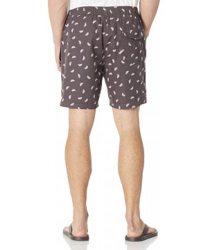 Men's 7" Inseam Swim Trunks Quick Dry Beach Shorts with Pockets - Watermelon - C718WWQW68D $12.70-Trunks