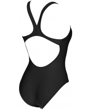 Womens LTS Pro Back Waterfeel One Piece Swimsuit - Black - CQ18ULI6G2G $41.42-Racing