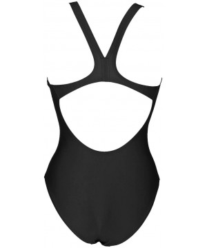 Womens LTS Pro Back Waterfeel One Piece Swimsuit - Black - CQ18ULI6G2G $41.42-Racing