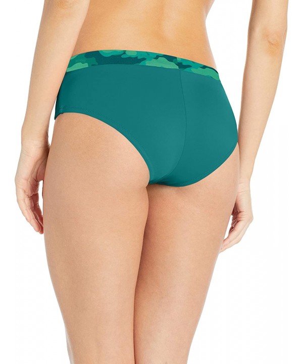 Women's Boy Short Bikini Bottom Swimsuit - Precious Cargo Summer Jade - CC18M4NTNMU $29.27-Tankinis