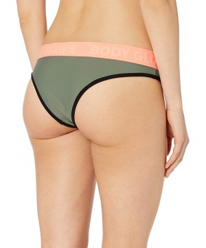 Women's Lola Low Rise Cheeky Bikini Bottom Swimsuit - Cactus Color Block - CM1869890LK $37.01-Bottoms