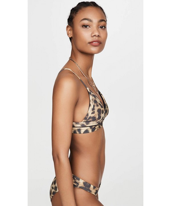 Stitched Kylie Halter Top - Jungle - CB18LHG0L2O $31.71-Tops