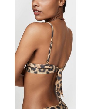 Stitched Kylie Halter Top - Jungle - CB18LHG0L2O $31.71-Tops