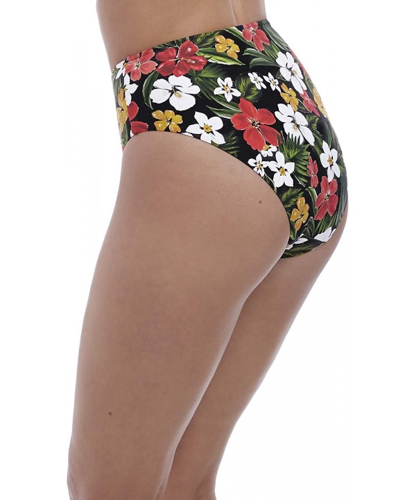 Tiki Bar High-Waist Bikini Bottom - Multi - CI18QW2RIU5 $30.98-Tankinis