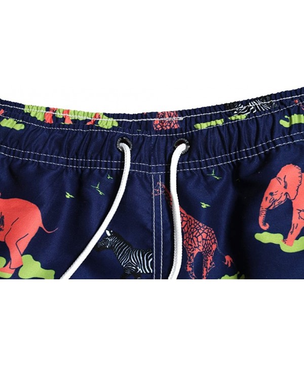 Men's Sports Runnning Swim Board Shorts with Pocket-Mesh Lining - 16 Elephant - C212ETCQEFL $18.95-Board Shorts