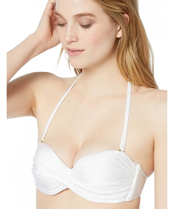 Women's Underwire - White - CX18HULHMU6 $14.12-Tops