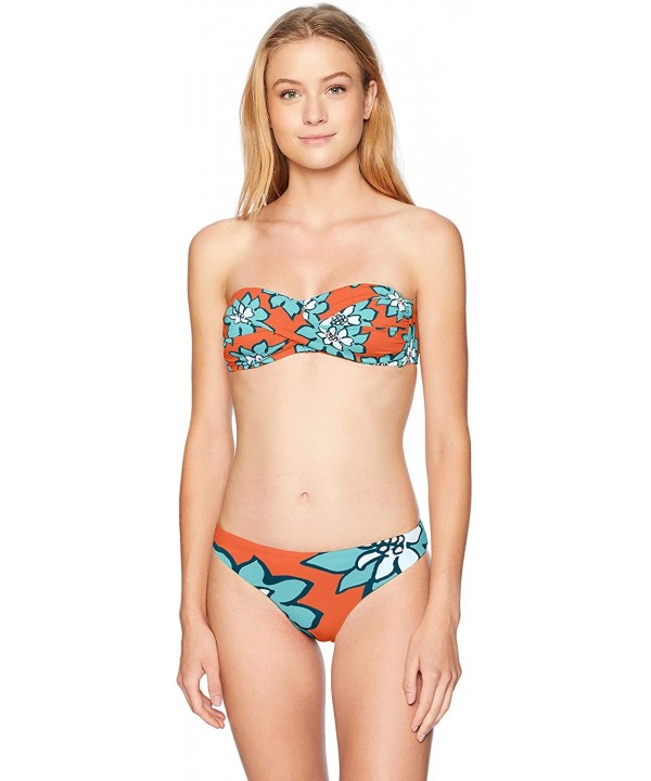 Women's Hipster Bikini Swimsuit Bottom - Sienna//Desert Petals - C418C5WYM0I $21.72-Tankinis