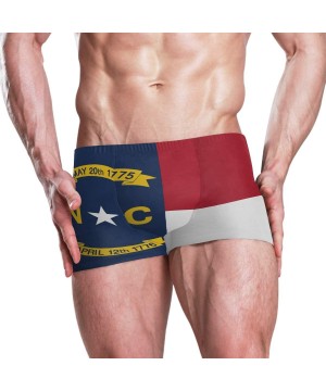 New Zealand Flag Men's Swim Trunks Square Leg Swimsuit Swimwear Boxer Brief - North Carolina State Flag - C618TCX7MLM $27.05-...