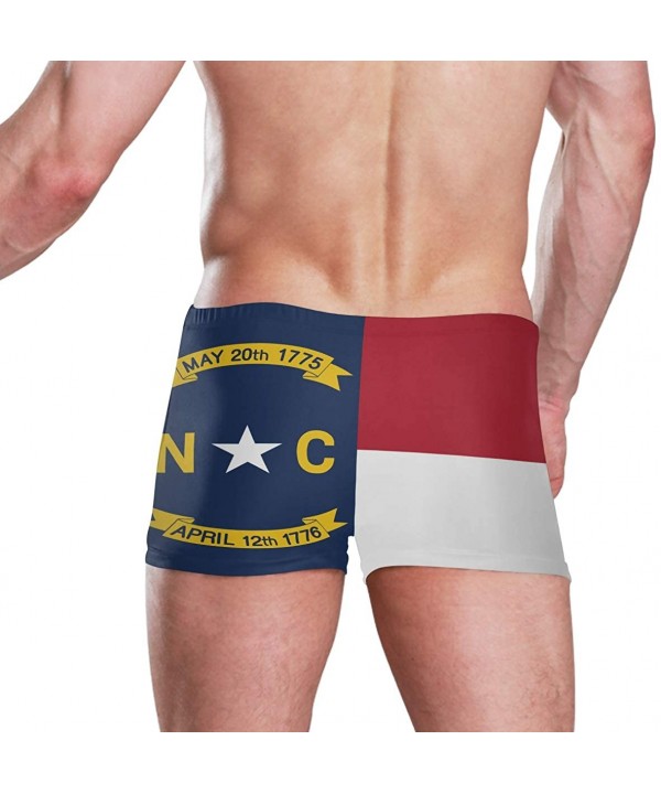 New Zealand Flag Men's Swim Trunks Square Leg Swimsuit Swimwear Boxer Brief - North Carolina State Flag - C618TCX7MLM $27.05-...