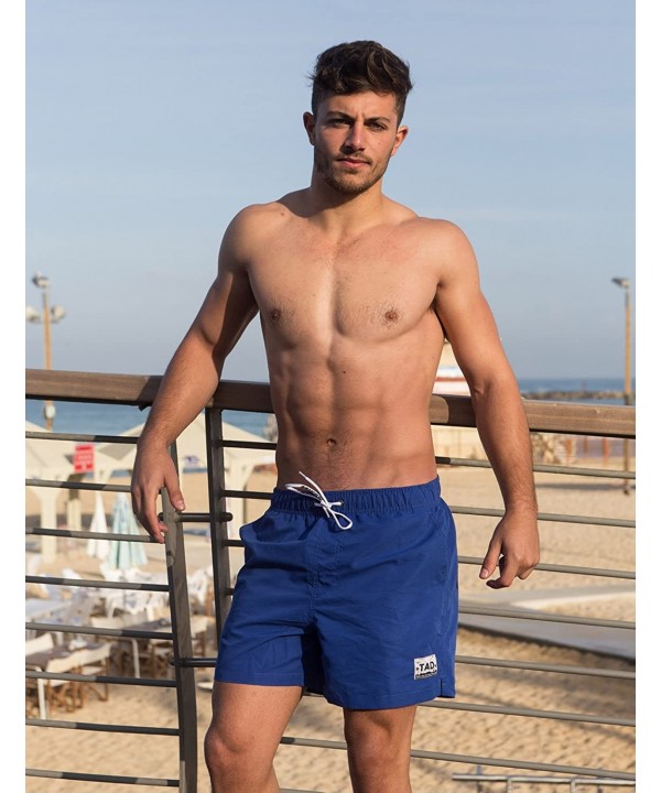 Men Swimwear Swimsuits Swim Beach Board Surf Shorts Quick Drying Trunks - Blue - CP18EMRA9TD $38.69-Board Shorts