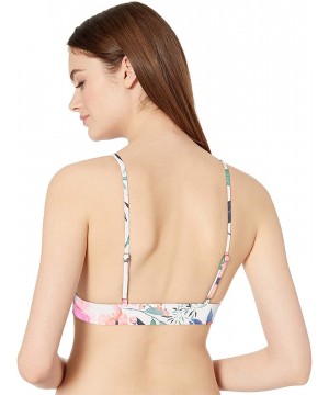 Women's Meadowbrook Tri Bikini Top Swim Suit - Off White - CA18IE4CA7H $20.58-Sets