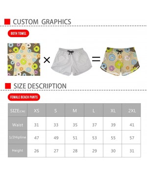 Womens Beach Shorts Quick Dry Beachwear Yoga Summer Drawstring Waisted Sport Running Breechcloth Size XS XXL Bohemian 2 - CB1...