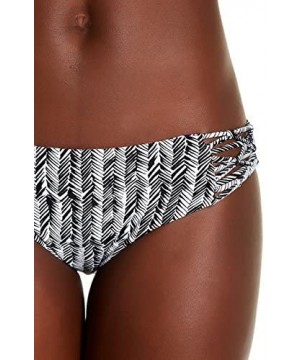 Bikini Bottom Reversible Macrame Cheeky Boy Short Multi Color - CW184XKH7XI $20.20-Bottoms