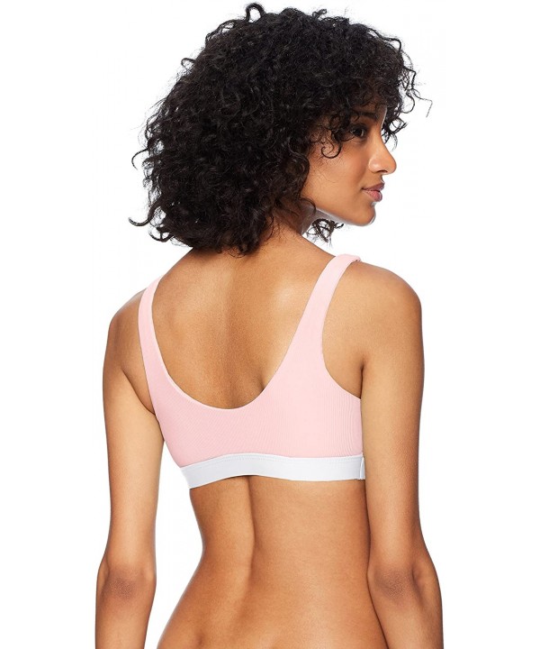 Women's Color Block Sport Bra - Pink - CW185LWIMNH $34.94-Tops