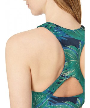 Womens Sanitas Reversible Top - Azul Palms/Shibori Dots - CW18ETUL0DO $45.77-Tops