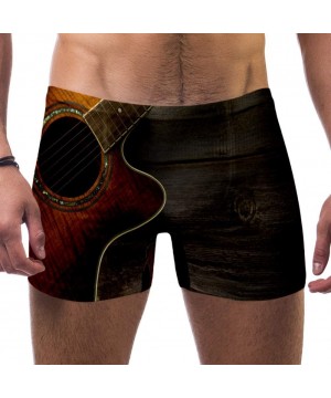 Men's Acoustic Guitar On Wood Swimsuits Swim Trunks Shorts Athletic Swimwear Boxer Briefs Boardshorts - C019E4OZWYH $17.30-Ra...