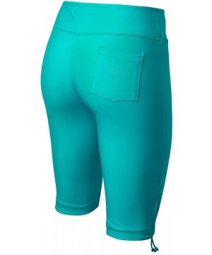 Womens Active Swim Jammerz - Teal - CX18R593U49 $42.23-Tankinis