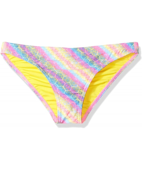 Womens Rule Breaker Real Brief MaxLife Bikini Bottom - Paparazzi Multi - CZ18CLGDAGY $36.17-Bottoms