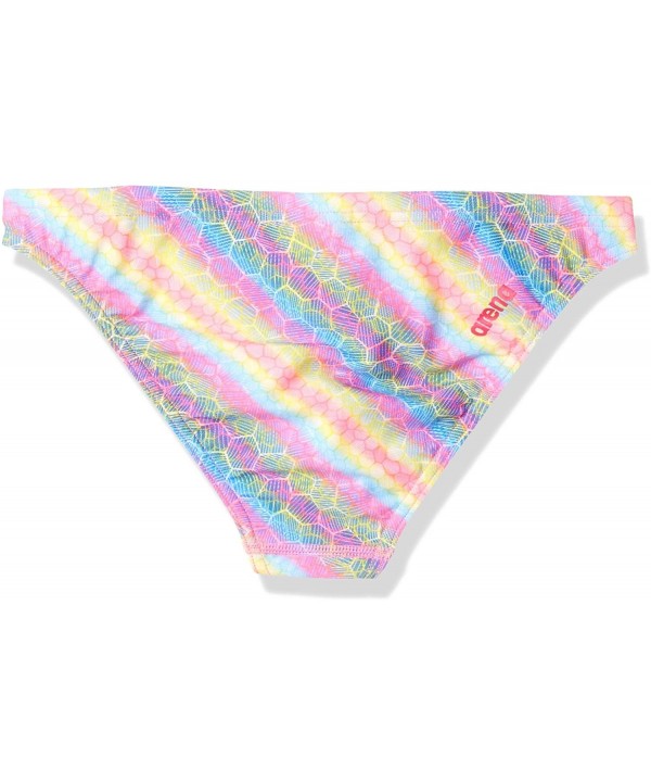 Womens Rule Breaker Real Brief MaxLife Bikini Bottom - Paparazzi Multi - CZ18CLGDAGY $36.17-Bottoms