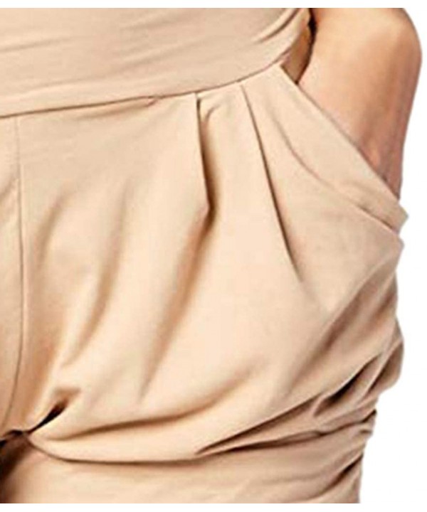 Ultra Soft Harem Shorts for Women - D Khaki - CR19C92D3M7 $8.76-Board Shorts