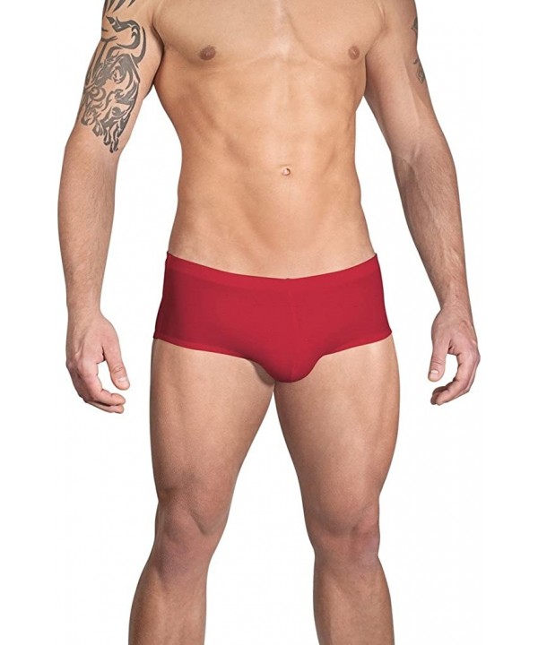 Men's Swim Retro Brief - Red - C91239DEY3F $44.22-Briefs