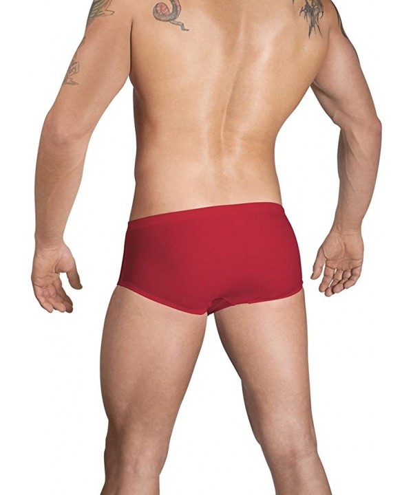 Men's Swim Retro Brief - Red - C91239DEY3F $44.22-Briefs