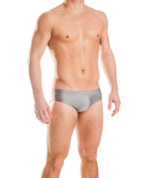 Mens Hot Body Bikini Swimsuit - Charcoal - CQ1156KHDPL $21.37-Briefs