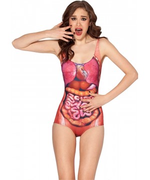 Women's Fashion One-Piece Swimsuit Bikini - Human Organs - CI11ZCWU0H1 $10.96-One-Pieces